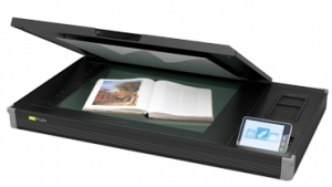 Large format flatbed scanner with book scanning mode - IQ FLEX