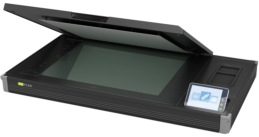 IQ FLEX flatbed scanner from Contex