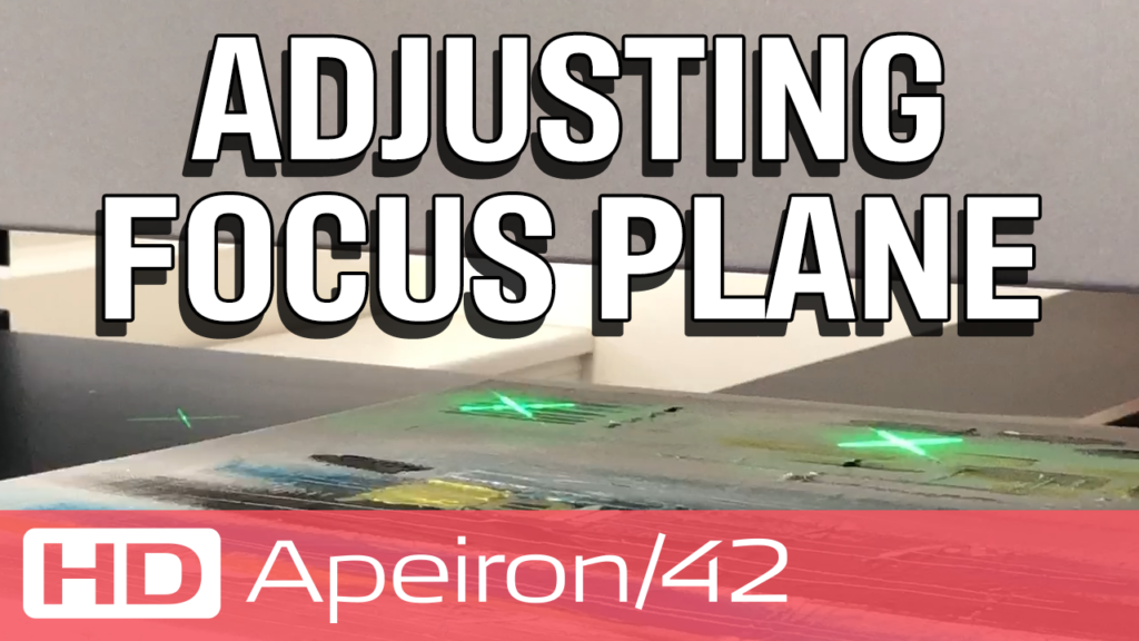 HD Apeiron/42 and Nextimage Apeiron Tips and guidelines