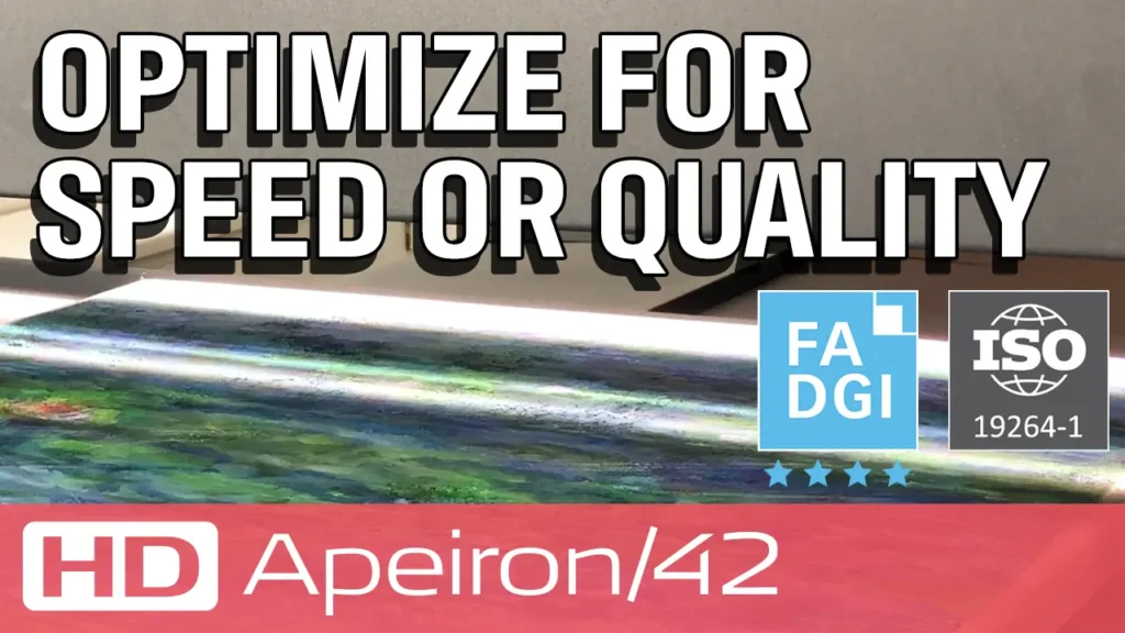 HD Apeiron/42 and Nextimage Apeiron Tips and guidelines