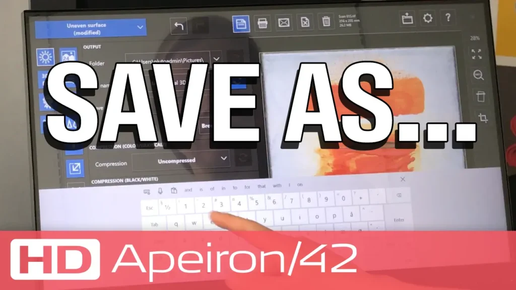 HD Apeiron/42 and Nextimage Apeiron Tips and guidelines