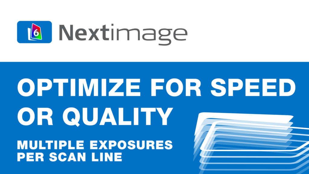 Nextimage 6 large format scanning software - Optimize for speed or quality