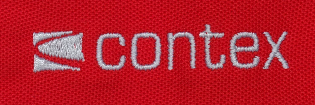 Red shirt embroidery